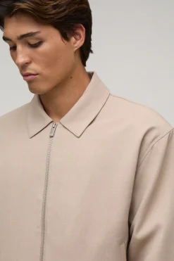 Veste Harrington Boxy Ajustée Avec Pli Au Dos - Ensemble Coordonné