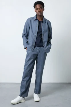 Veste Harrington Chic Bleue
