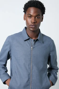 Veste Harrington Chic Bleue