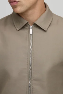 Veste Harrington Coordonnée Ajustée Coupe Carrée