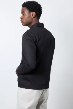 Veste Harrington En Coton Noir