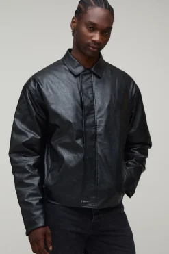 Veste Harrington Haute En Synthétique À Panneaux