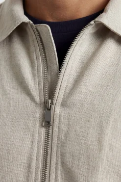 Veste Harrington Élégante Naturelle