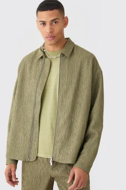 Veste Harrington satinée