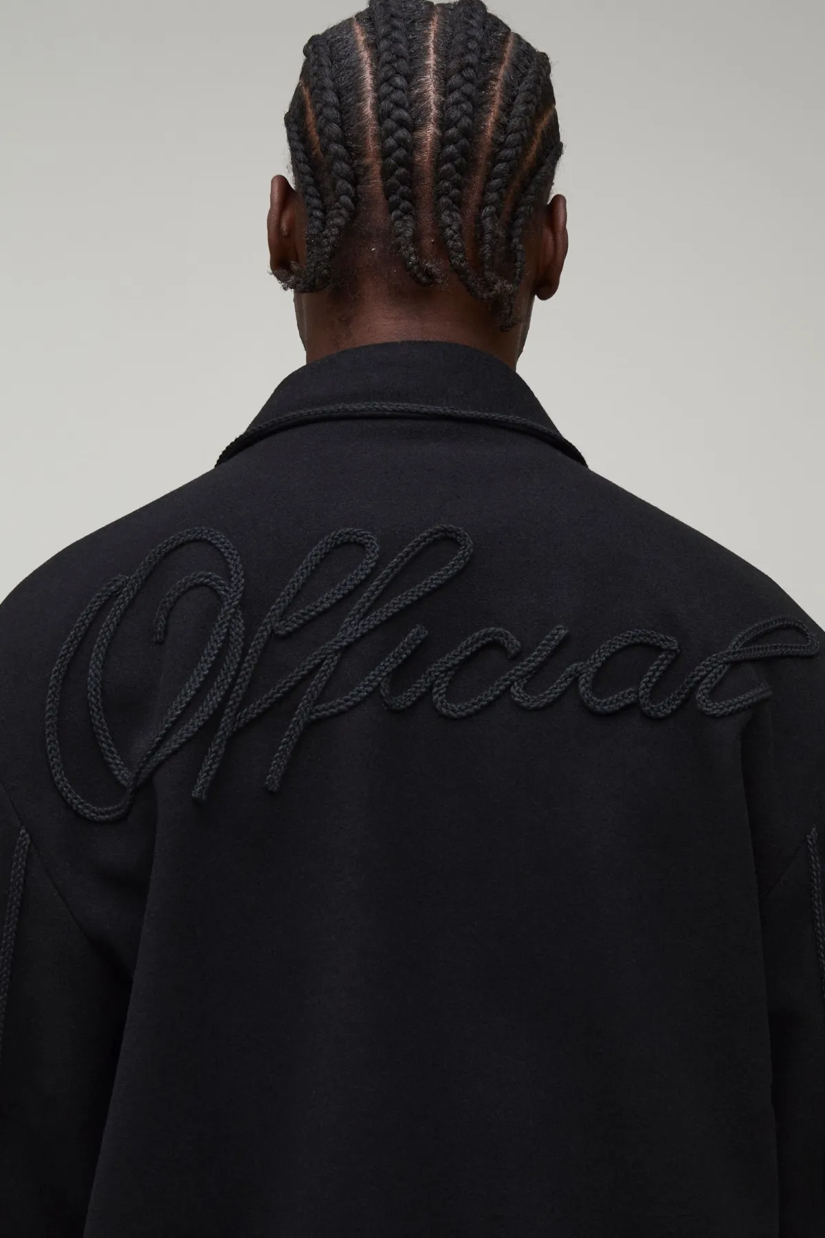 boohooMAN Veste Harrington Tall À Coupe Régulière Official Rope<Homme Tout Afficher|Vestes & Manteaux Tall