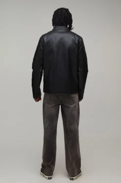 Veste Harrington Tall En SYNTHÉTIQUE Avec Appliqués Tumble