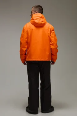 Veste Homme Active Ski Imperméable Doublée Polaire Demi-Zip