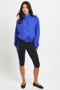 boohoo Veste Légère Col Cheminée Avec Liens Latéraux<Femme Vestes & Manteaux