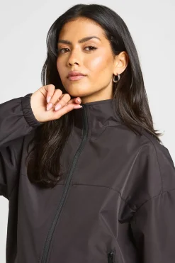 Veste Légère À Col Montant Avec Fermeture Zippée