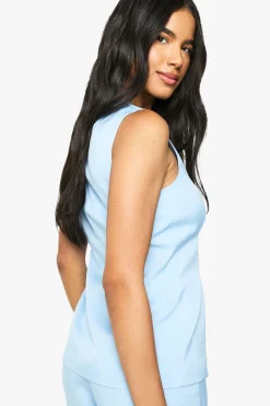 boohoo Veste longue cintrée sur mesure<Femme Tailleurs|Tops