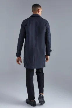 Veste Mac en poly-twill à simple boutonnage
