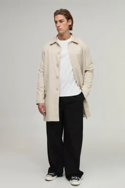 Veste Mac En Sergé De Polyester À Simple Boutonnage