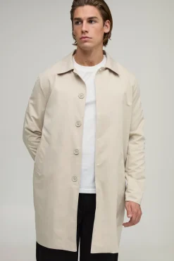 Veste Mac En Sergé De Polyester À Simple Boutonnage