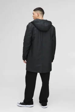 Veste Mac Longue Coupe Regular Résistante aux Intempéries