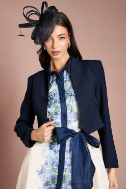 Veste À Manches Longues Avec Nœud Au Dos