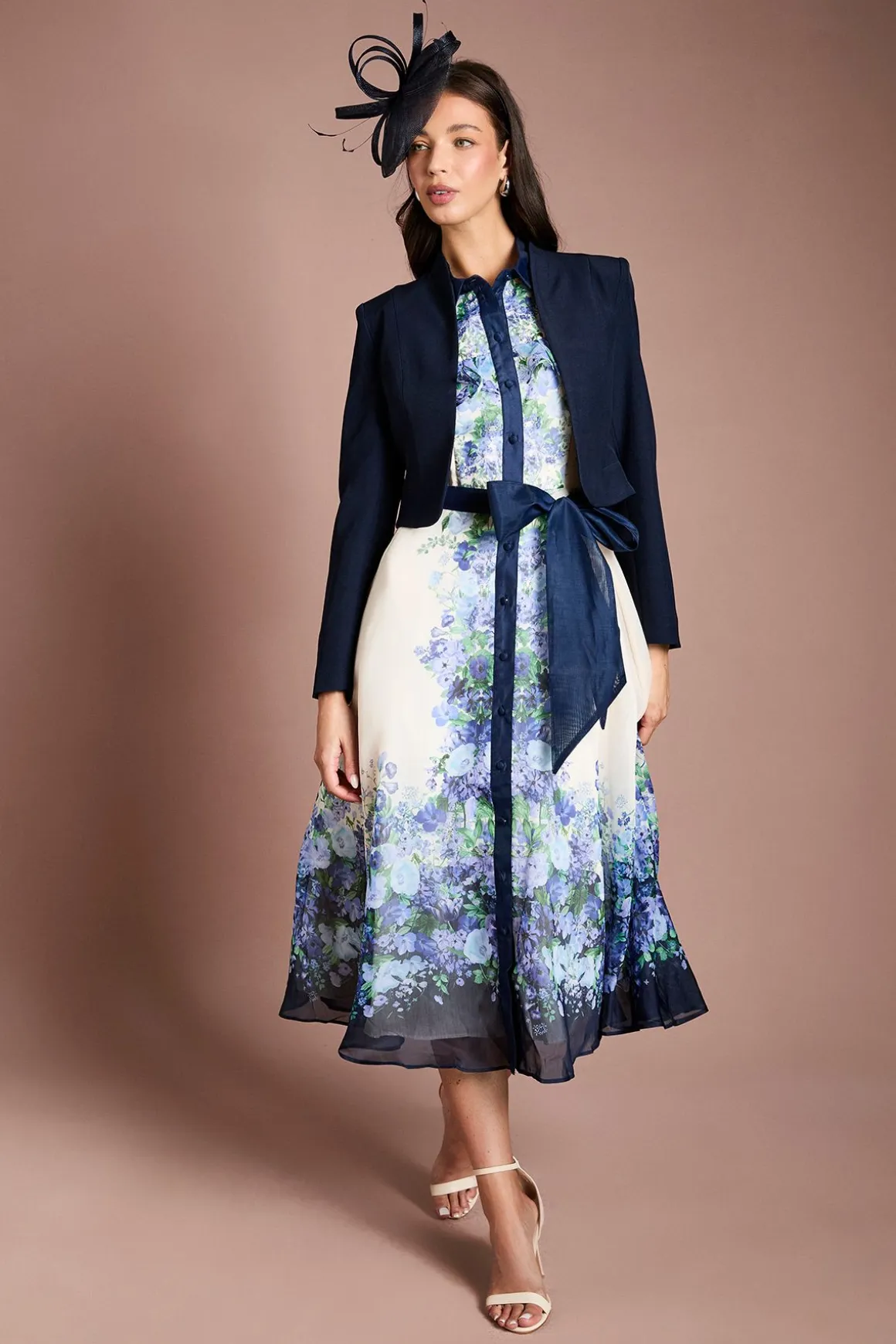 Veste À Manches Longues Avec Nœud Au Dos