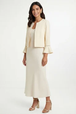 Wallis Veste À Manches Évasées En Tissu Tissé<Femme Vestes & Manteaux