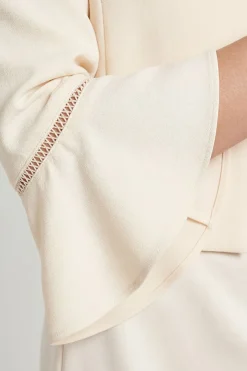 Wallis Veste À Manches Évasées En Tissu Tissé<Femme Vestes & Manteaux