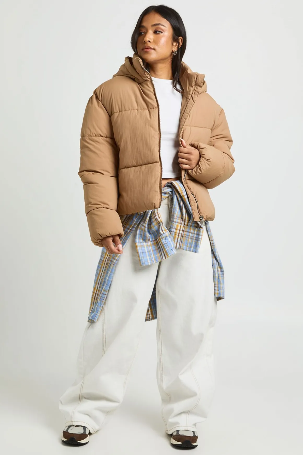 Veste Matelassée À Casynthétiqueche Petite