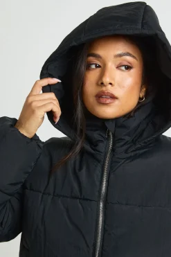 boohoo Veste Matelassée À Casynthétiqueche Petite<Femme Doudounes|Vestes & Manteaux