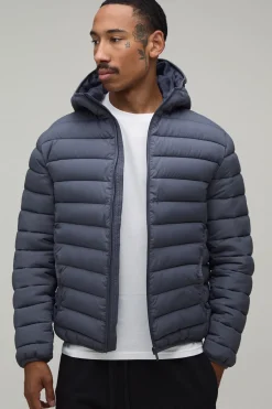 Veste Matelassée À Casynthétiqueche Coupe Regular Avec Fermeture Zippée