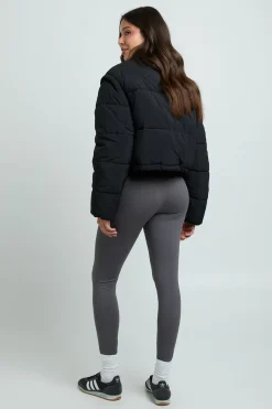 boohoo Veste Matelassée À Col Montant<Femme Doudounes|Vestes & Manteaux