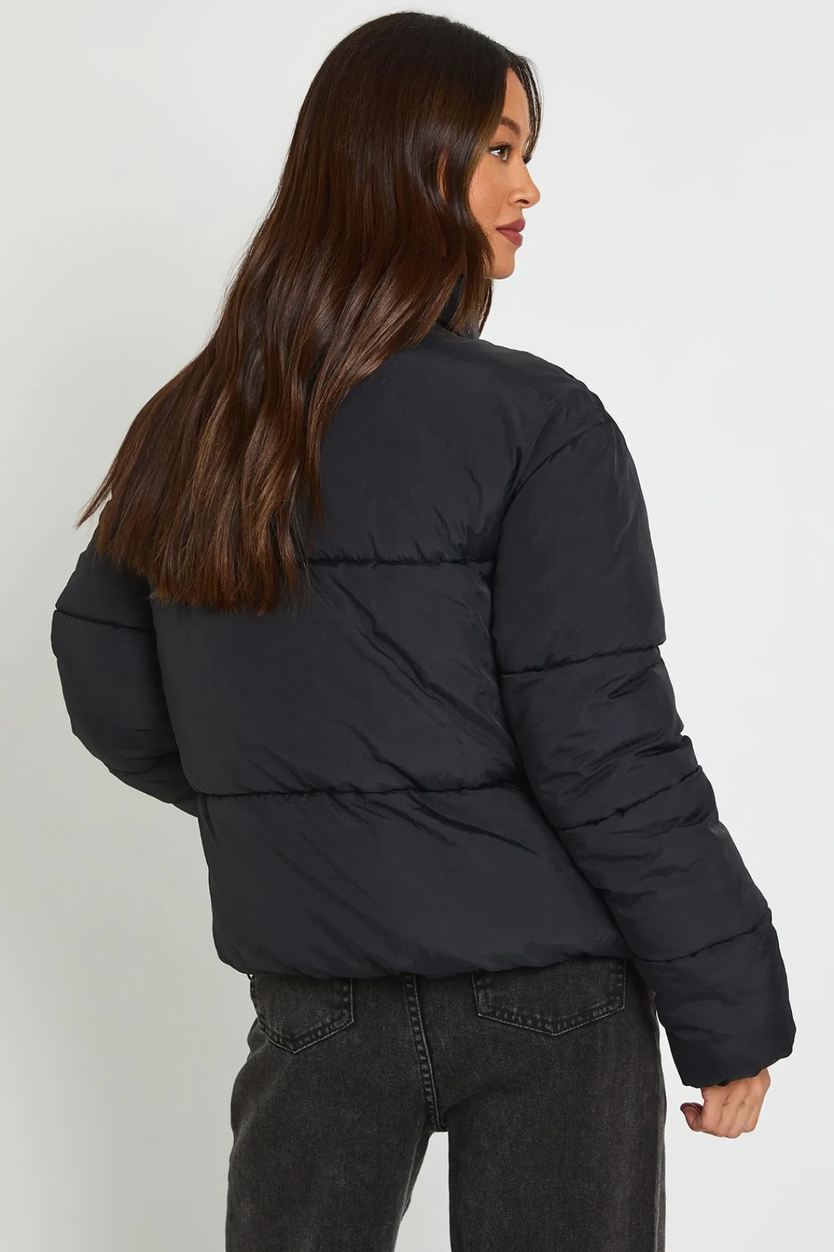 boohoo Veste Matelassée Col Montant Tall<Femme Doudounes|Vestes & Manteaux