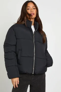 boohoo Veste Matelassée Col Montant Tall<Femme Doudounes|Vestes & Manteaux