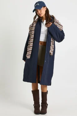 Veste matelassée longue