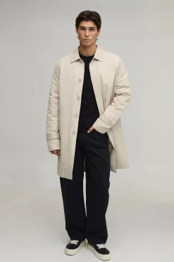 Veste Matelassée Longue Imperméable