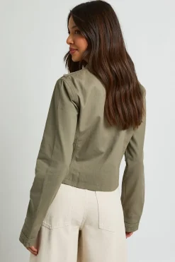 Veste Militaire En Sergé