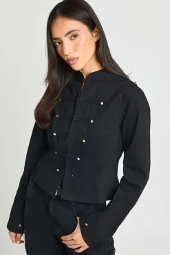 Veste Militaire En Sergé