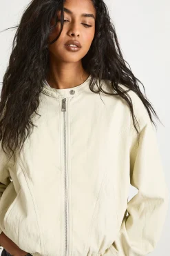 Veste moto synthétique