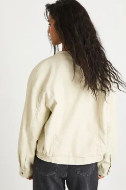Veste moto synthétique