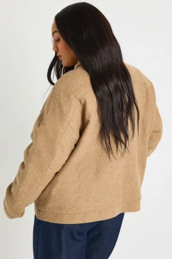 Veste oversize au look laine Plus
