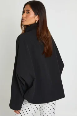 boohoo Veste Oversize À Col Montant<Femme Vestes & Manteaux