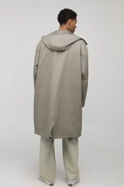 Veste parka à capuche, coupe régulière et coupe longue