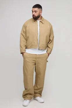 Veste Plus Canvas pour charpentier et ouvrier de panneaux