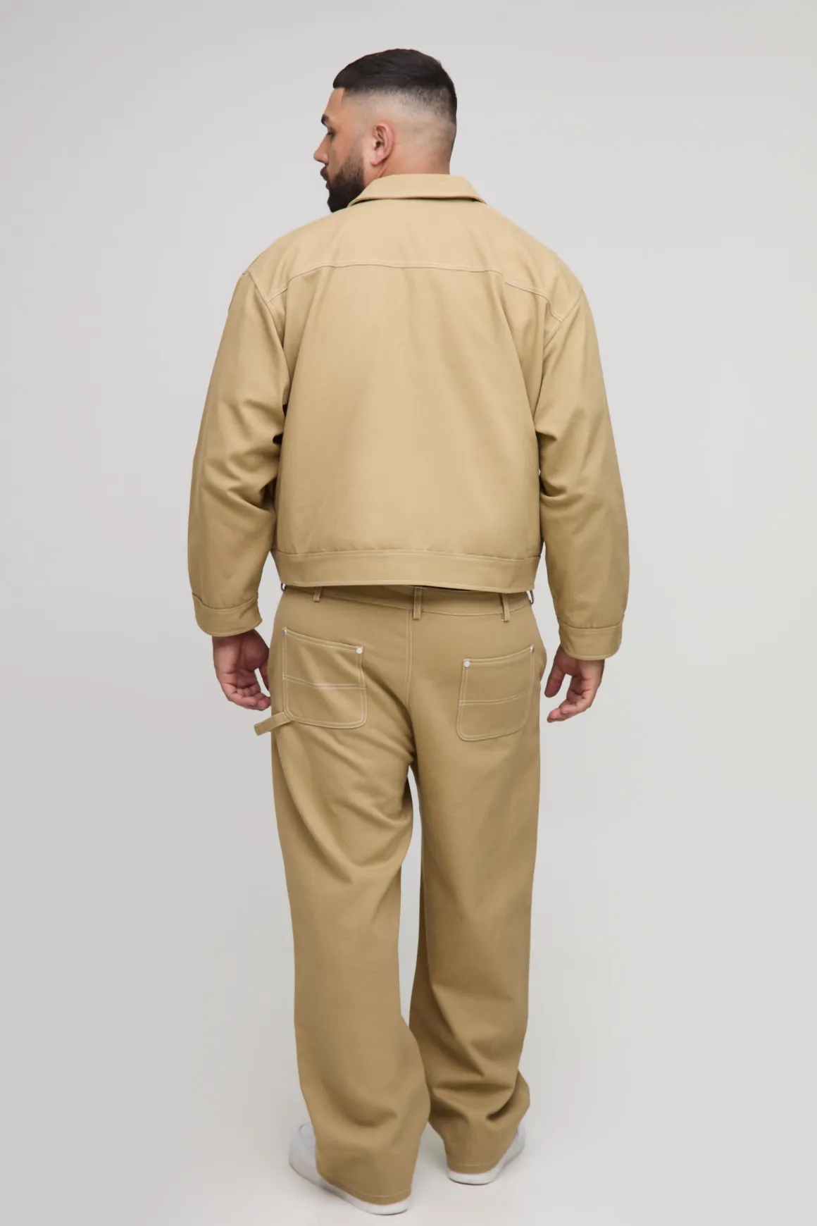 Veste Plus Canvas pour charpentier et ouvrier de panneaux