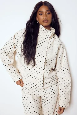 boohoo Veste À Pois<Femme Pois|Vestes & Manteaux