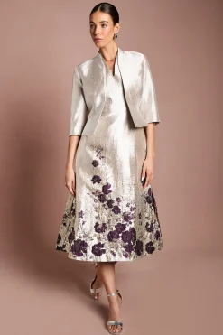 Veste Péplum En Jacquard