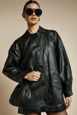 Veste synthétique avec sac