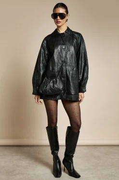 Veste synthétique avec sac