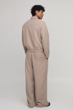 boohooMAN Veste Tailleur Coordonnée Coupe Décontractée À Chevrons<Homme Ensembles