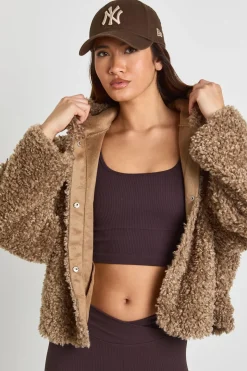 Veste Teddy à Casynthétiqueche