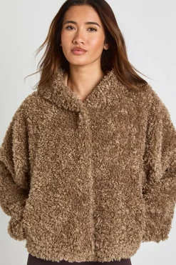 Veste Teddy à Casynthétiqueche