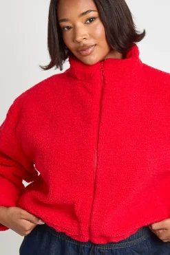 Veste Teddy zippée Plus