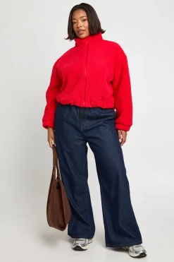Veste Teddy zippée Plus