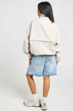 Veste Zippée À Col Montant
