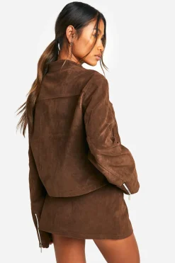 Veste zippée en synthétique